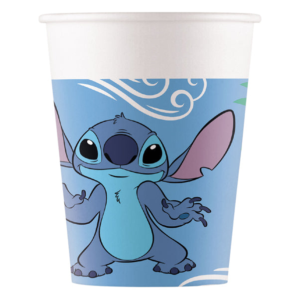 Stitch & Angel Paper Cups 8pk