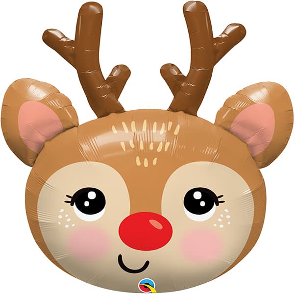 Red Nose Reindeer Balloon