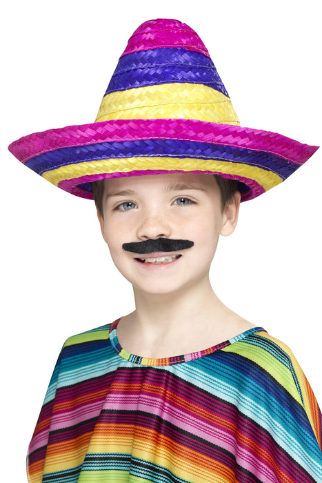 Sombrero Hat, Multi-Coloured