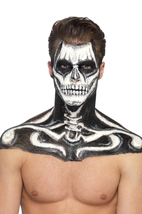 Smiffys Make-Up FX, Skeleton Liquid Latex Kit,