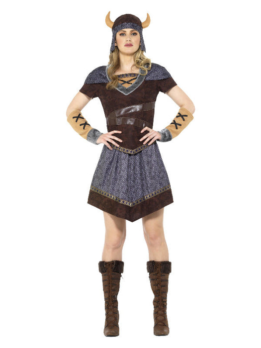 Viking Lady Costume, Brown