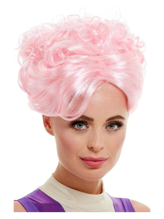 Trapeze Artist Wig, Pink