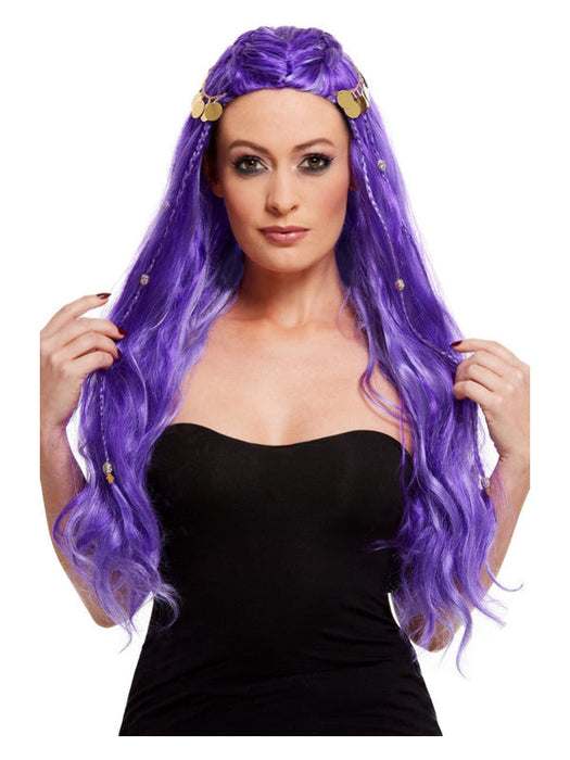 Fortune Teller Wig, Purple