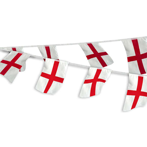 St George's Cross England Flag Bunting