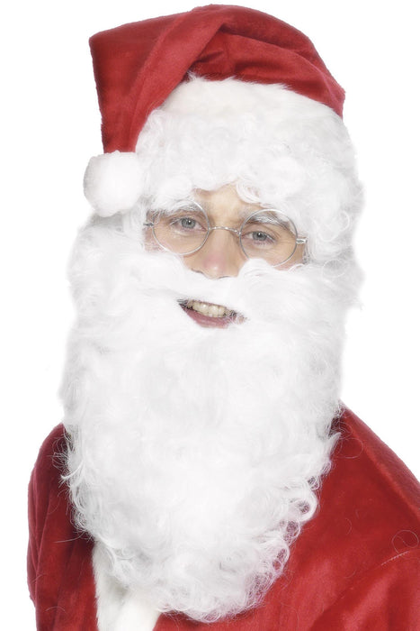 Santa Beard, White