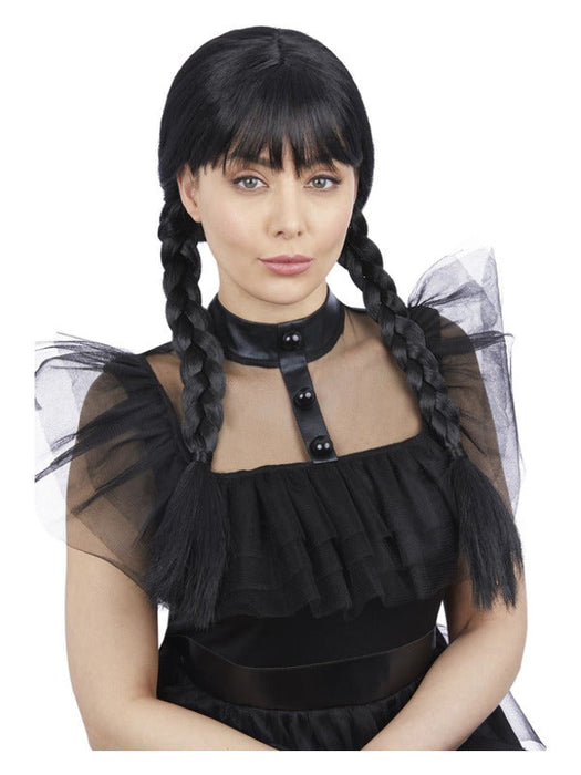 Adult Gothic School Girl Wig