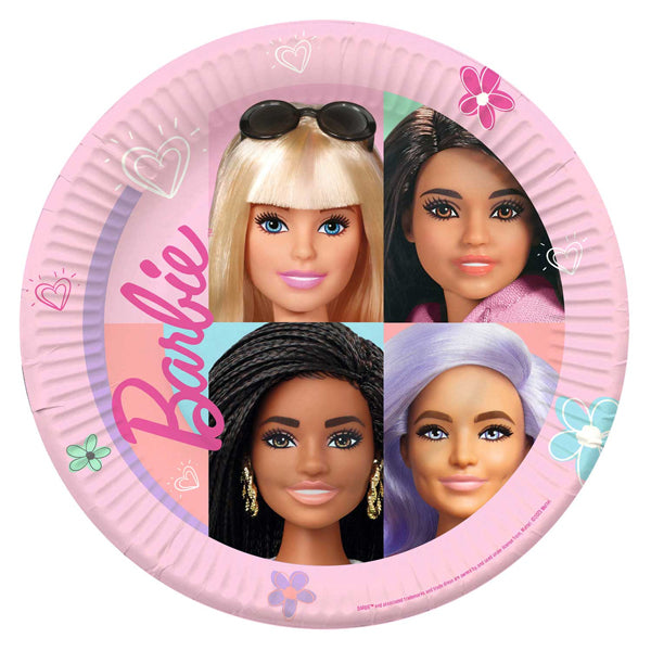 Barbie Sweet Life Paper Plates 8pk