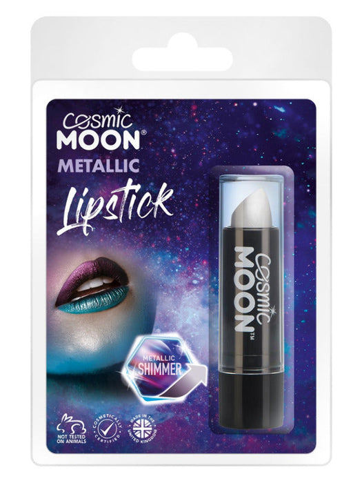 Cosmic Moon Metallic Lipstick, Silver