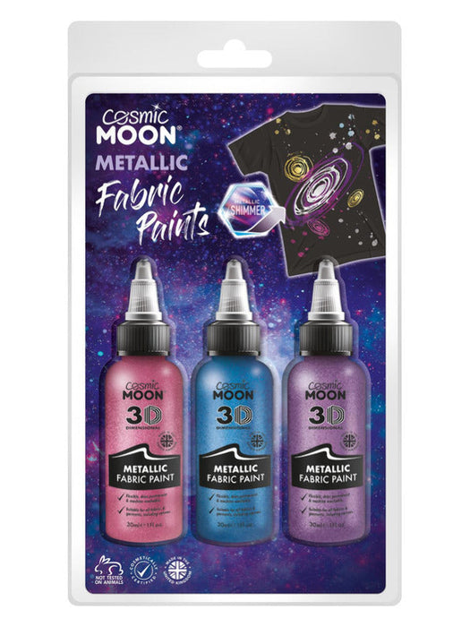 Cosmic Moon Metallic Fabric Paint,