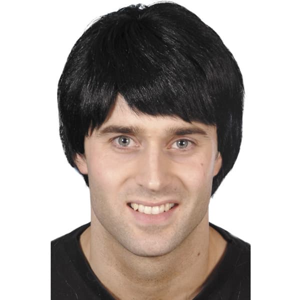 Black Short Guy Character Wig