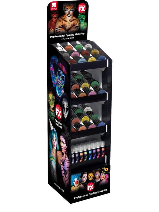 Smiffys Make-Up FX, Free Standing Display Unit,