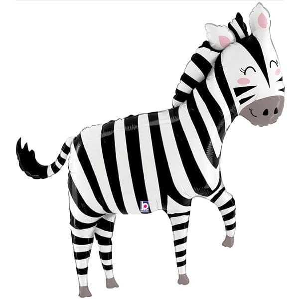 Jungle Zebra Balloon