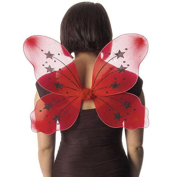 Red Adult Fairy Wings