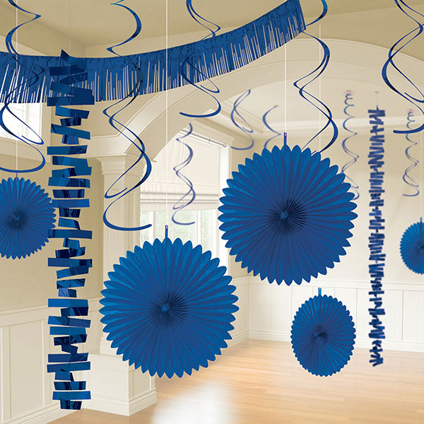 Royal Blue Room Decoration Kit