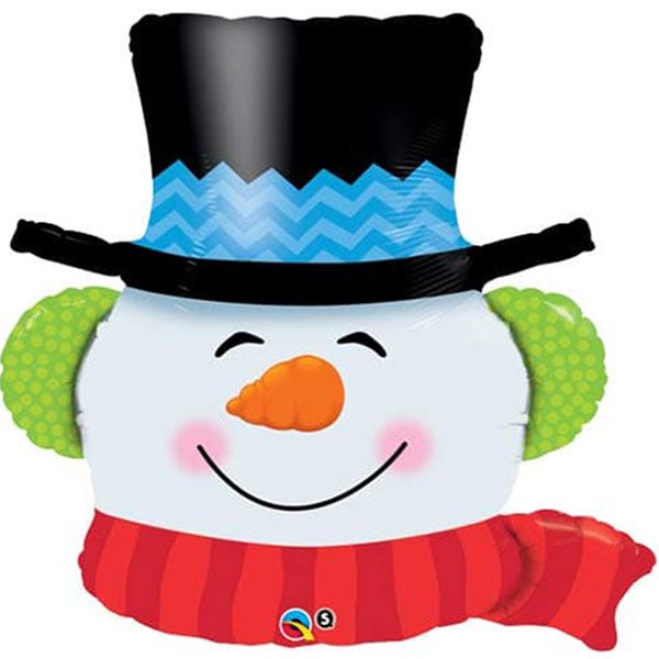 Smiling Snowman Balloon