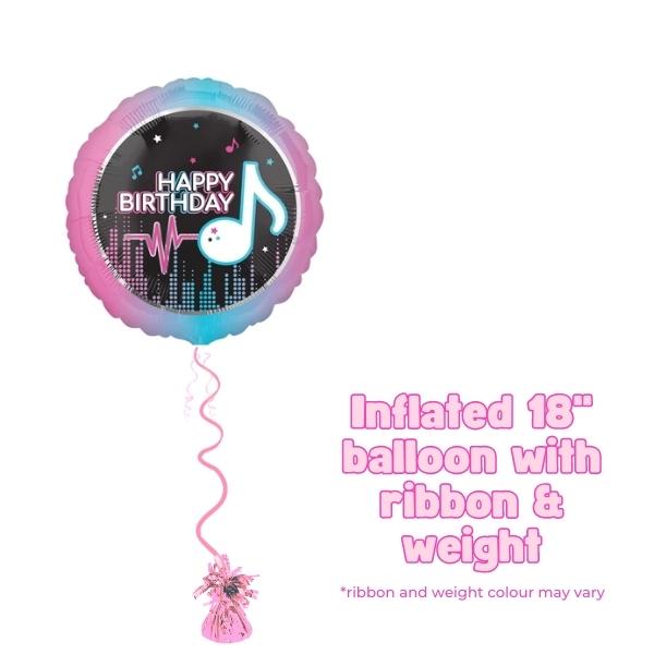 18" Happy Birthday Internet Famous Foil Balloon